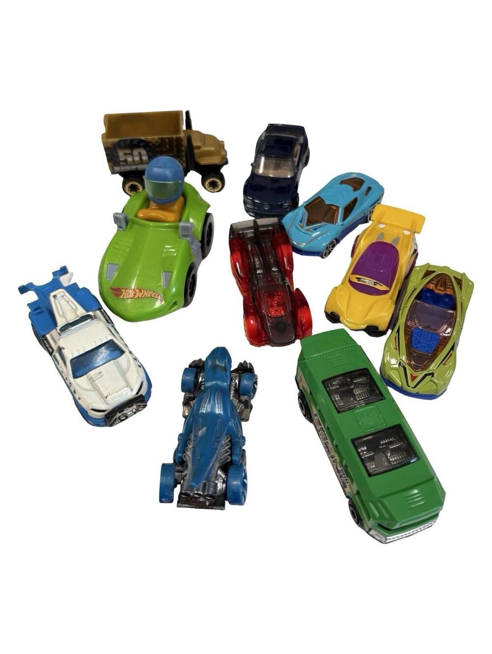 Hot Wheels Loose Lot - 10 Vehicles